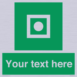 Custom sign safe condition Shipboard general alarm